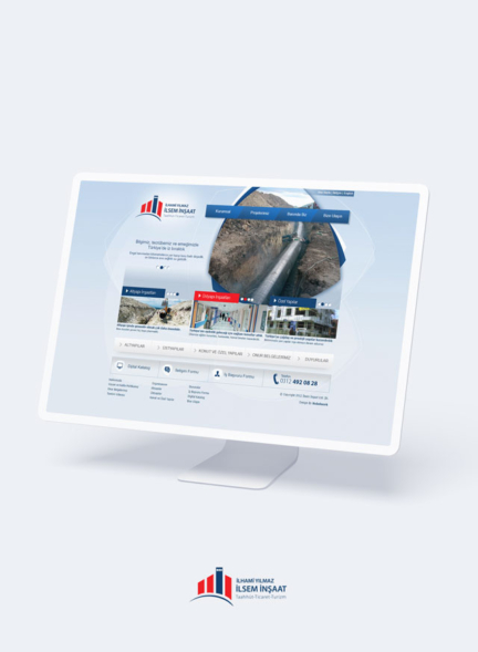 İlsem İnşaat Web Projesi