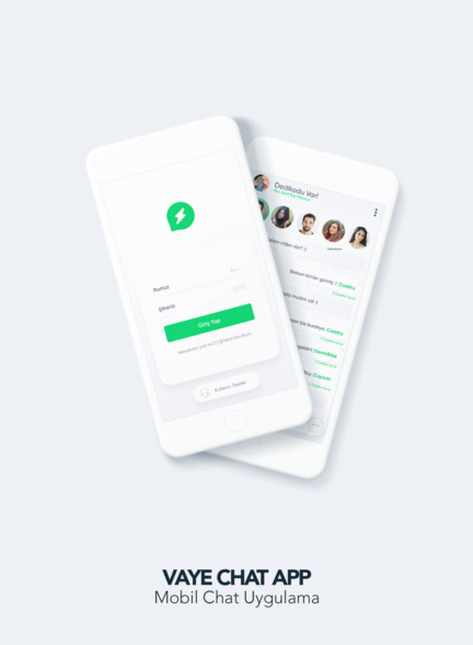 Vaye Chat – Mobil Uygulama